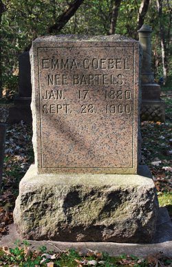  Emma <I>Bartels</I> Goebel